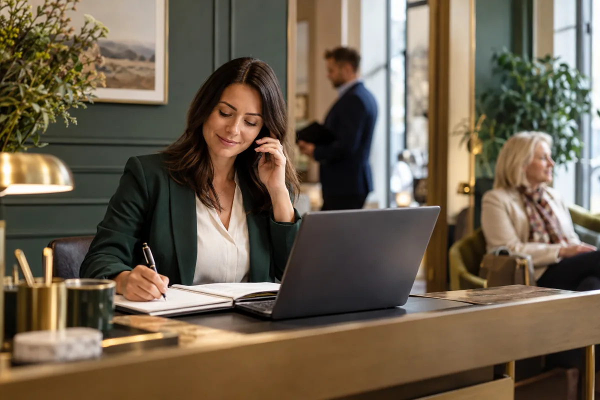 Keeping Sensitive Financial Information Out of Routine Booking Conversations